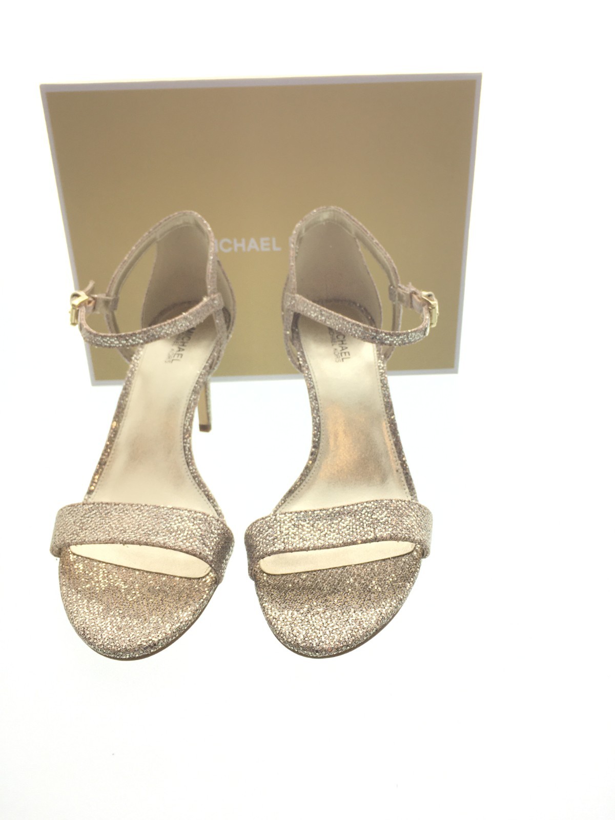 Michael Kors Simone Mid Sandal, Women’s Leather Special Occasion 3.5″ Pump Heels