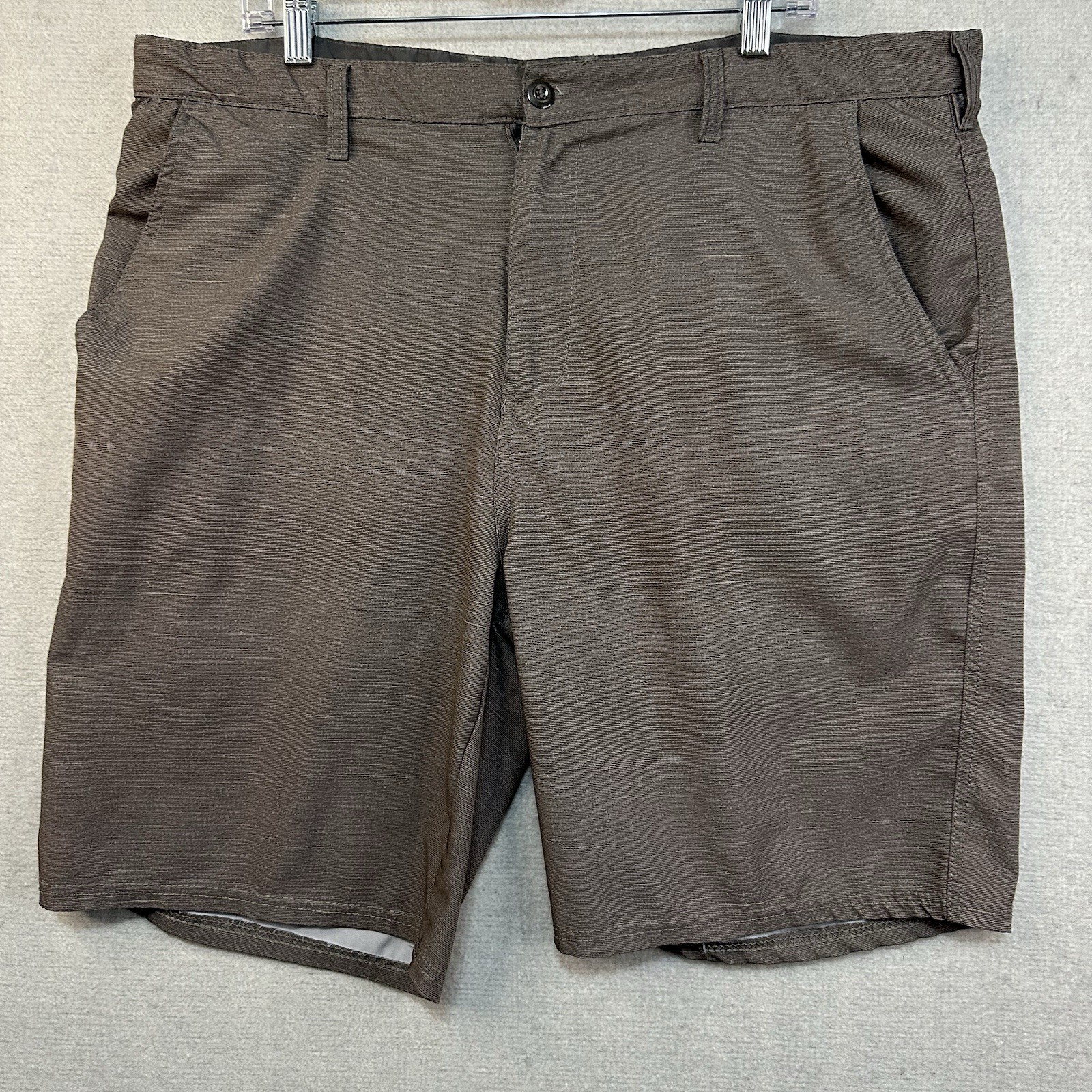 Tru Cal Men’s Brown Shorts Size 50 Stretch Walking Golf Hiking Beach