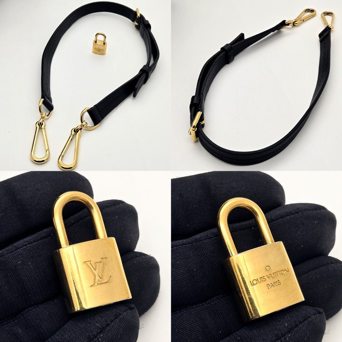 LOUIS VUITTON Bag: Empreinte Speedy Bandouliere 30 Black W30H21D17cm w/strap;