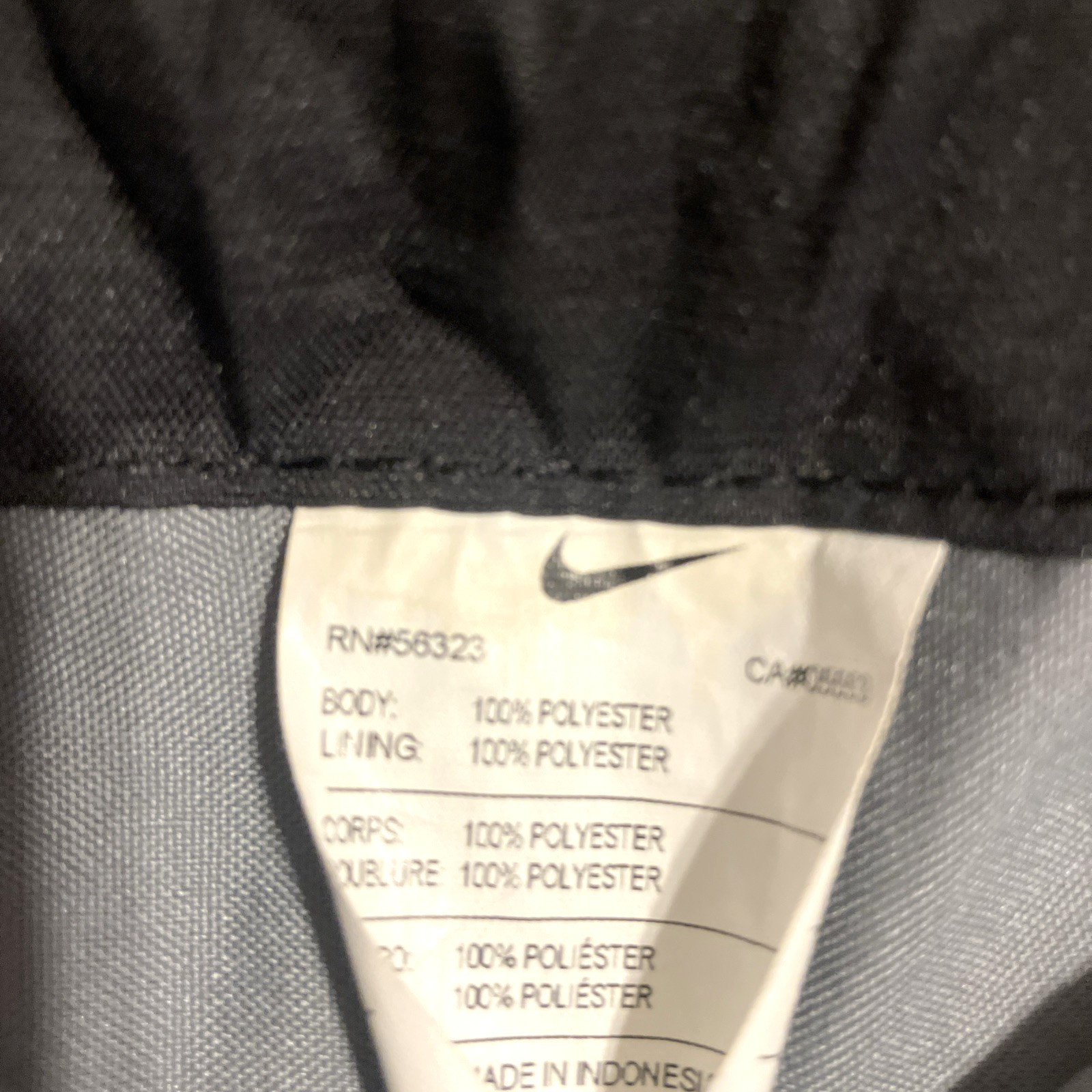 Nike Brasilia Training Black Gymsack Bag Inside Pocket Side Zipper | BA5338