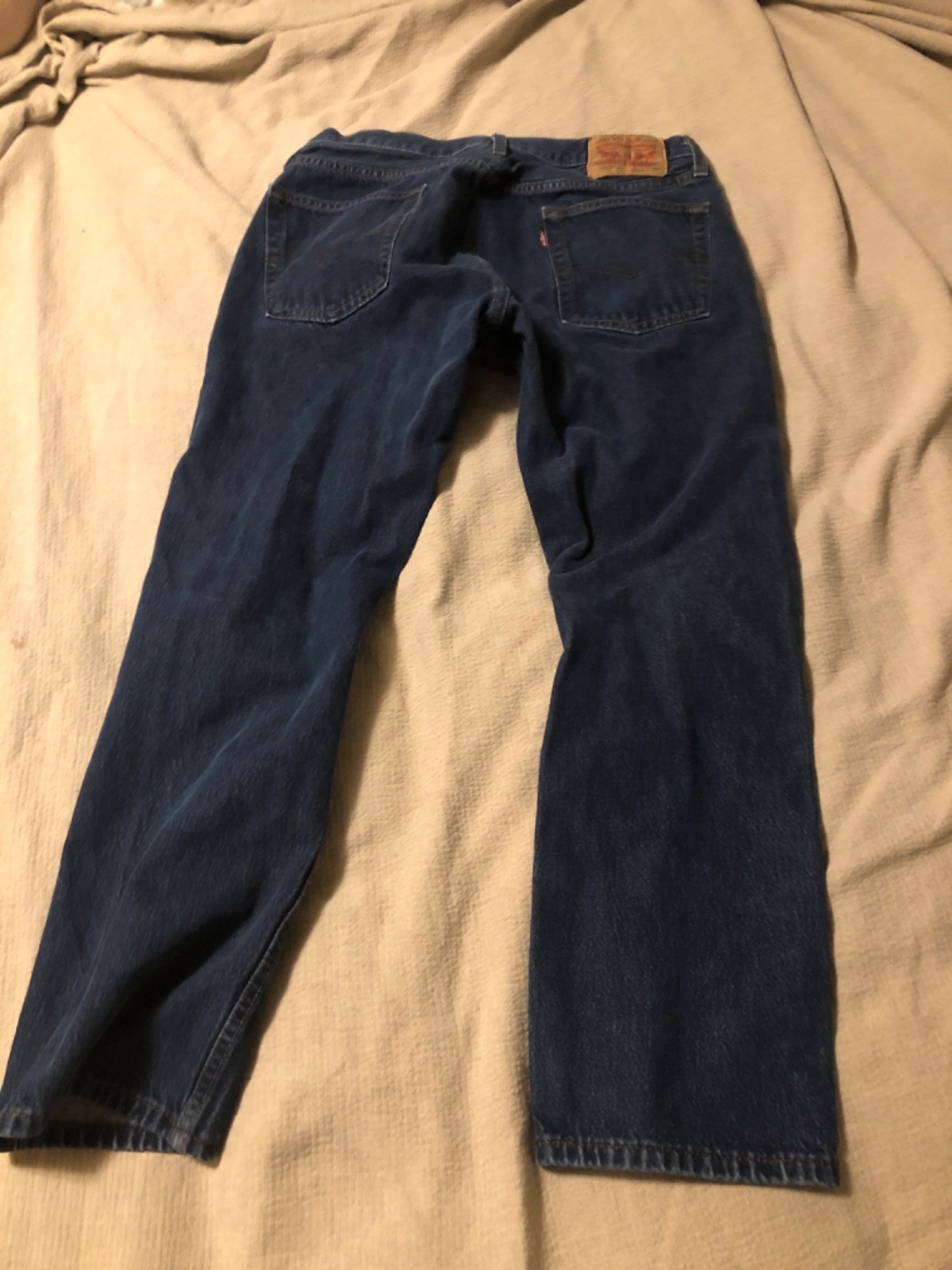 Levi’s 34×30 Men’s 513 Denim Slim Fit Straight Jeans – Blue