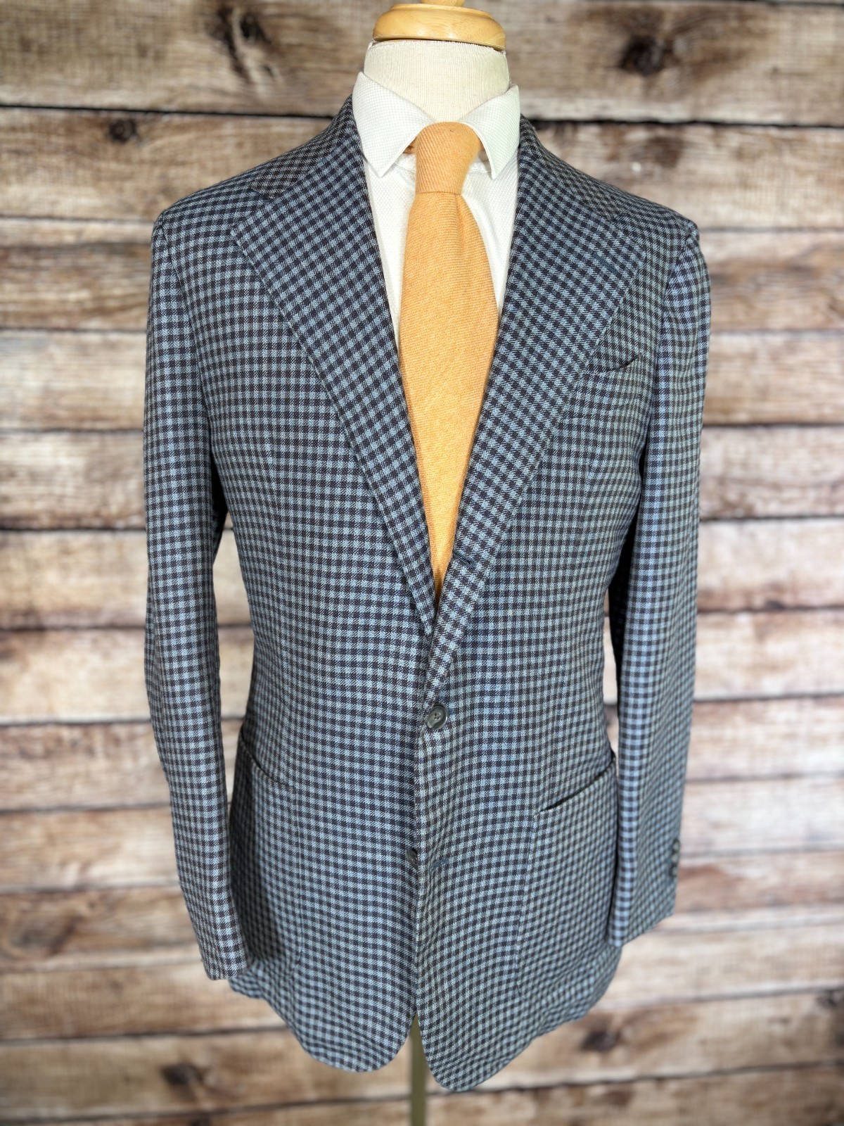 Eidos Linen Wool Blazer Size 42 L (52 EUR)