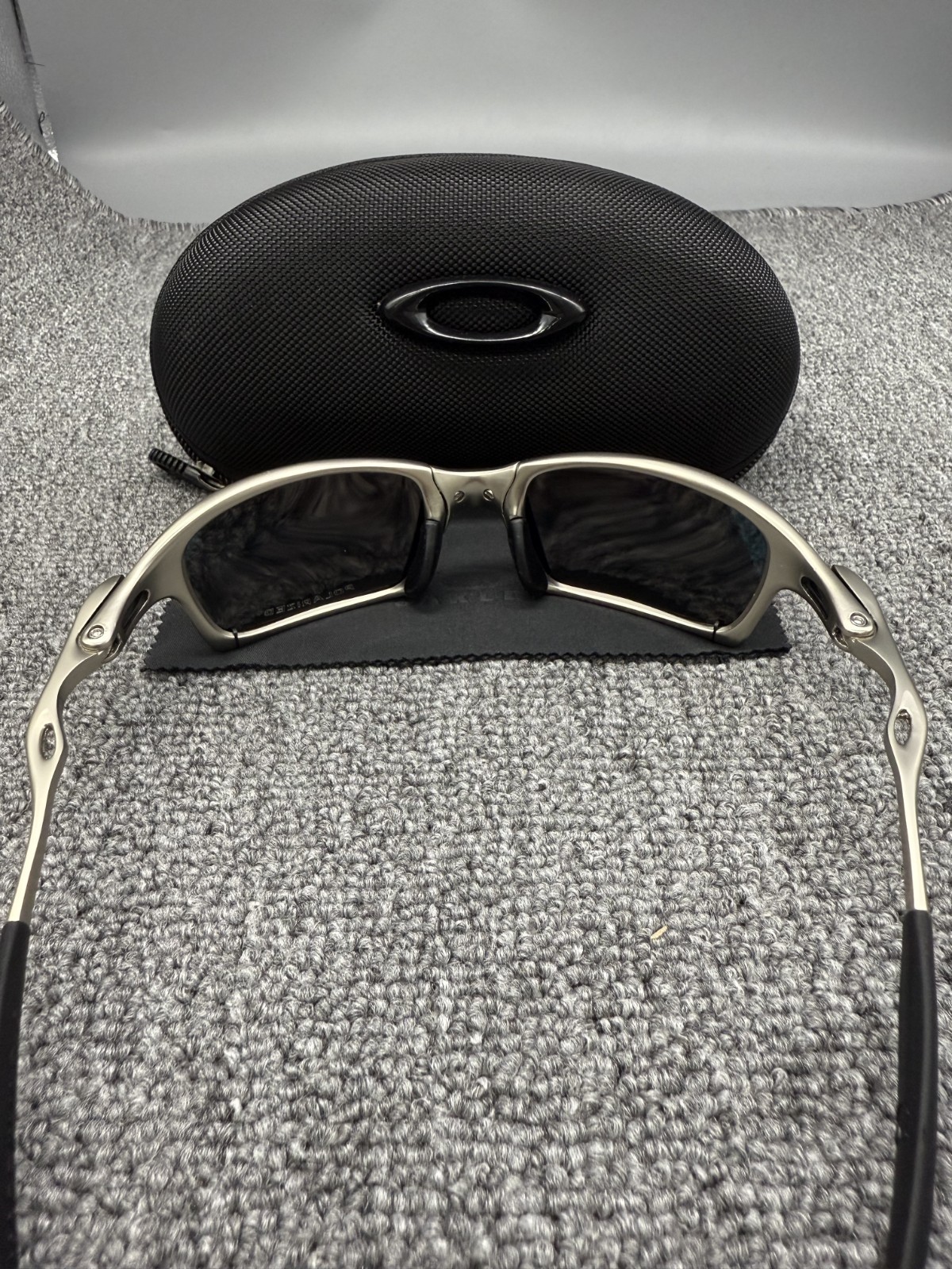 Oakley X-SQUARED X-METAL Finish Sunglasses-Oakley Ruby Lenses