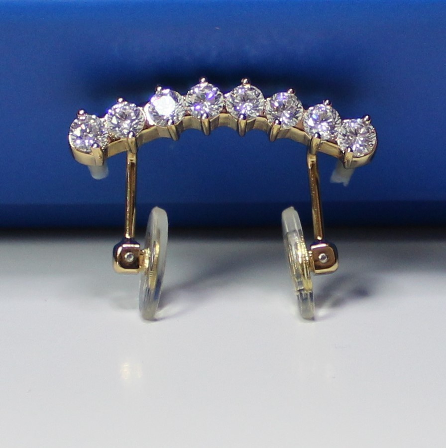 New Big Diamond Iced Out Cz Nose Bridge High Quality Fits Decor Eyewear Non-OEM