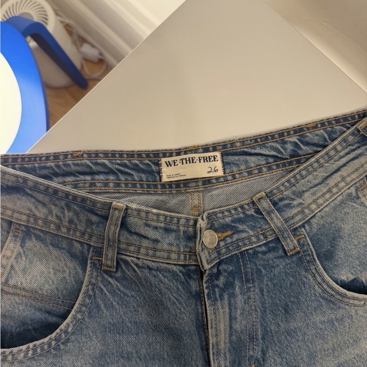 We The Free Loren Carpenter Barrel Jeans sz 26