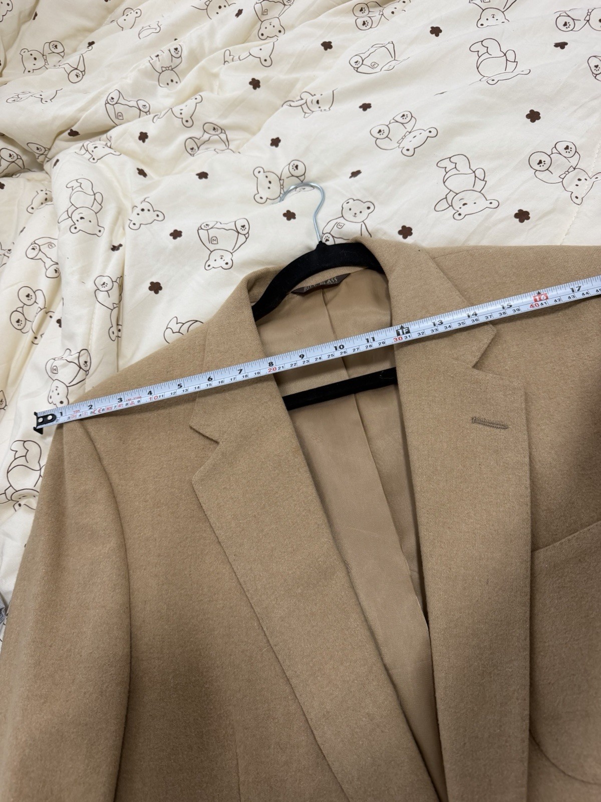 Vintage Camel Hair Blazer 100% Camel Hair Tailored Jacket Classic Luxury Beige