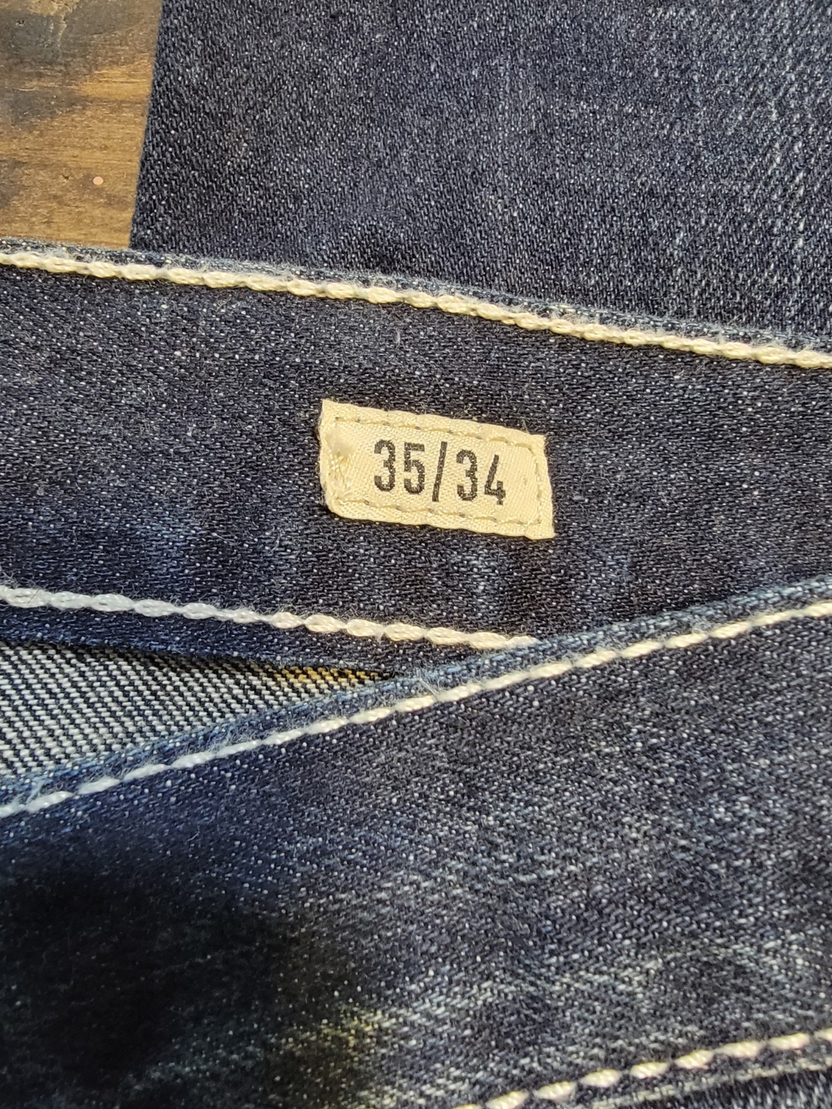 Ariat M5 Slim Straight Blue Jeans Men’s 35×34 Dark Washed Denim Like New