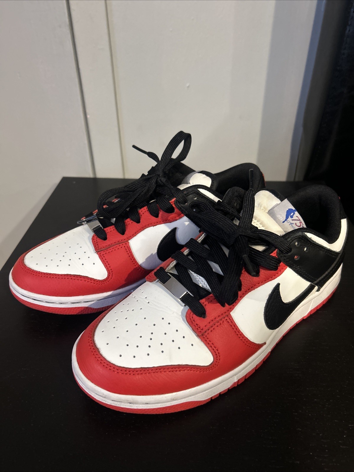 Nike Dunk Low EMB NBA 75th Anniversary Chicago Size 7