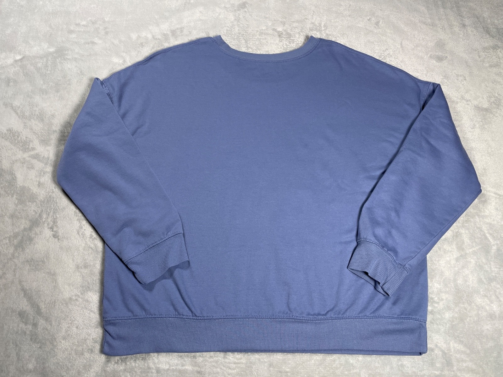 Sailor Moon Sweatshirt Women L Blue Crewneck Graphic Anime Manga Toei Animation