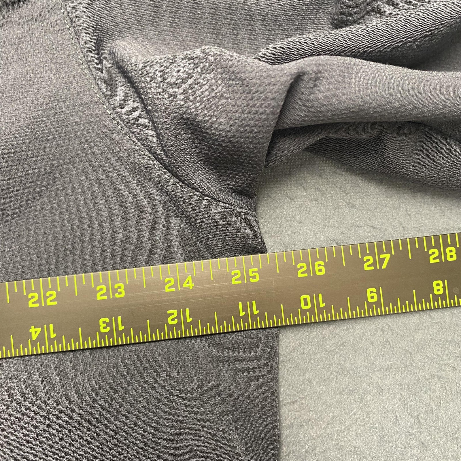 The North Face Jacket Mens XL Gray Softshell Full Zip Stand Collar Zip Pockets