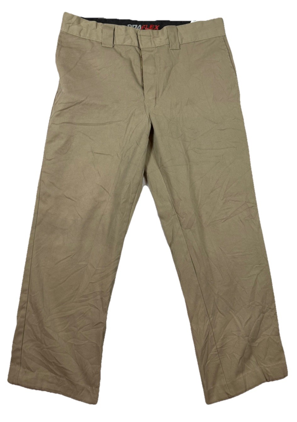 Dickies Original Fit Men’s Workwear Pants Khaki 34×30 Straight Leg 874 Flex