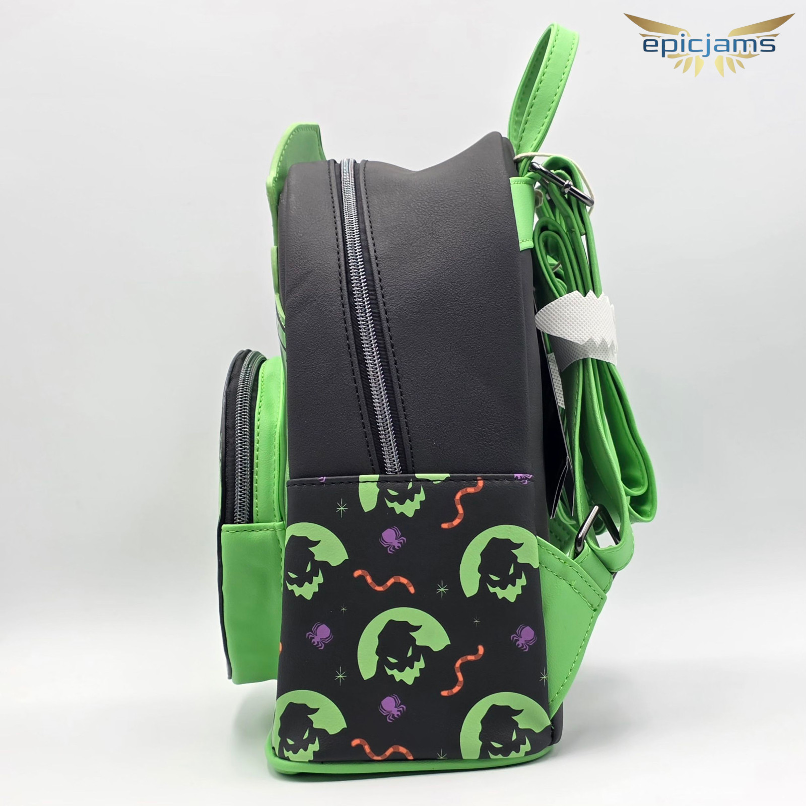 Loungefly The Nightmare Before Christmas Oogie Boogie Metallic Mini Backpack Bag