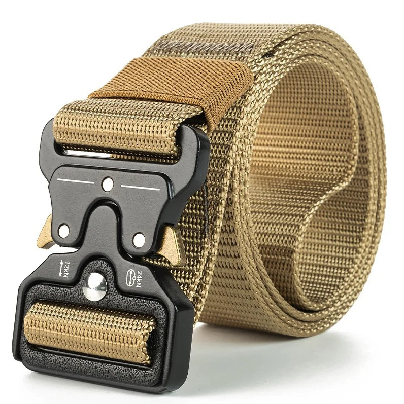2pcs Tactical Quick Release Belt Real Nylon Outdoor Military Sports Unisex – NEW