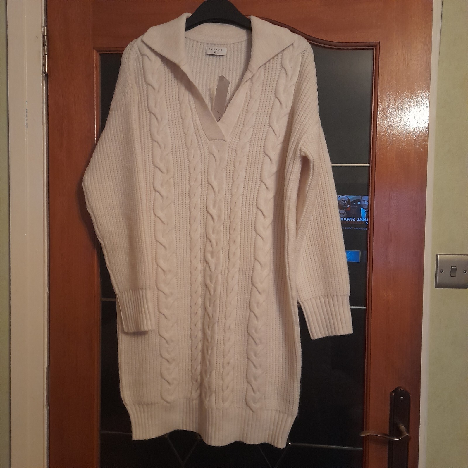 PAPAYA KNITTED JUMPER DRESS SIZE XS ( Bust 40 inches)