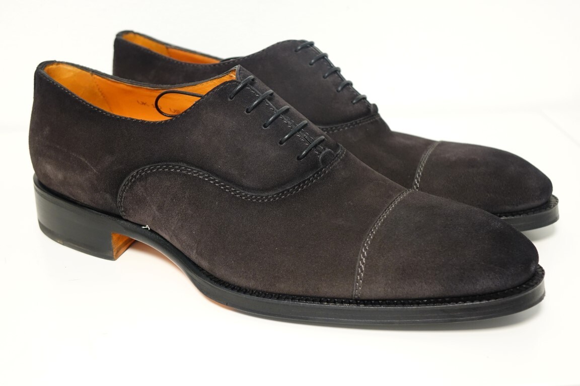 SANTONI Schuhe Herrenschuhe Businessschuhe – GR. 10,5 (44,5) – NEU – OVP