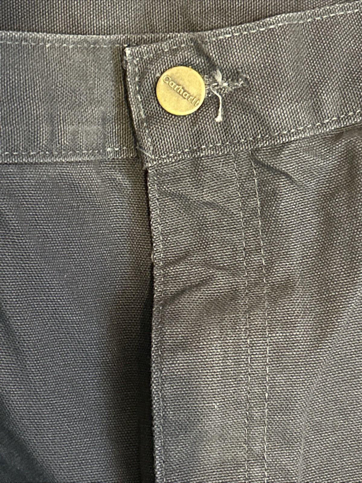 NWT Carhartt Carpenter Pants 40×30 Gray B11 PTL Deadstock Single Knee