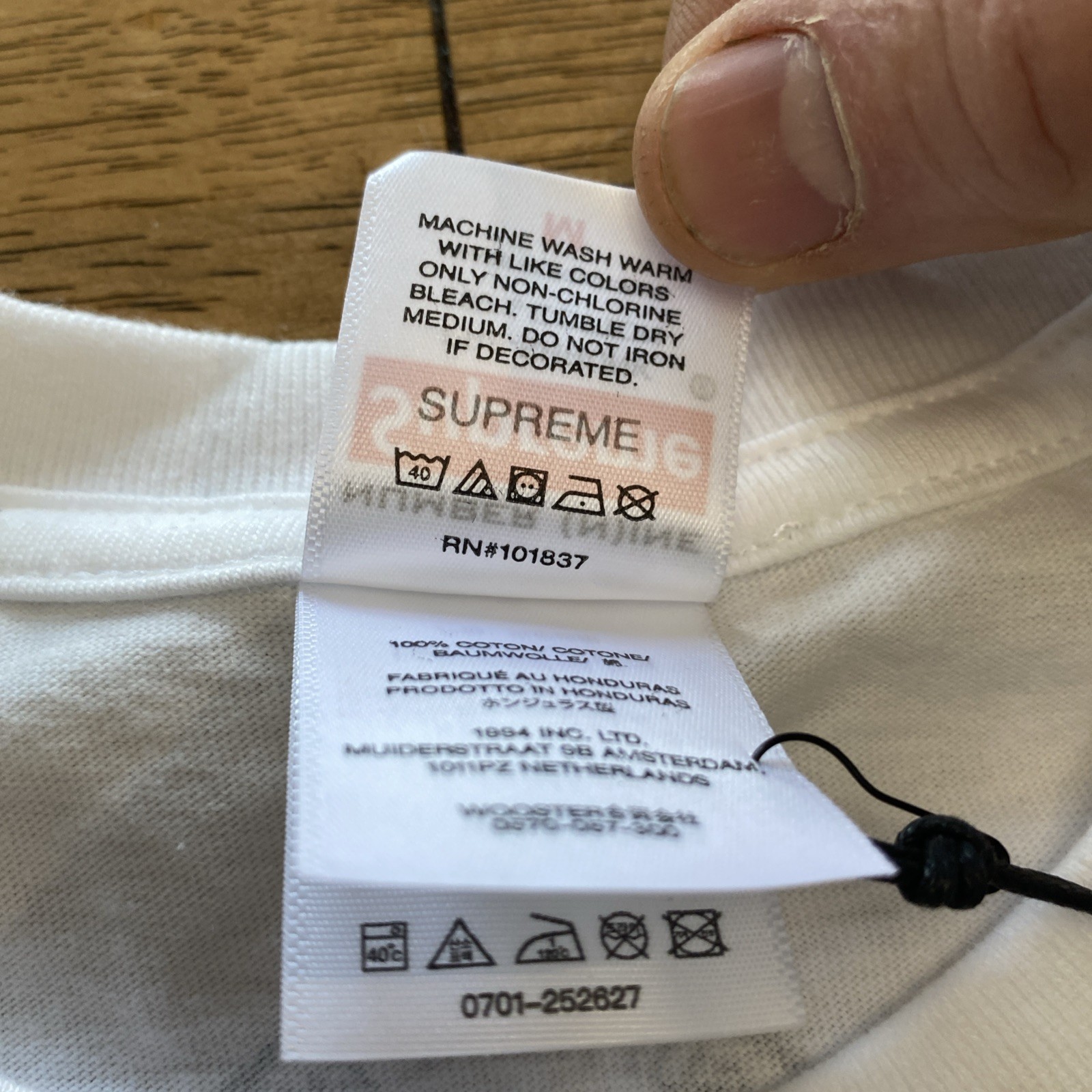 Supreme Number (N)ine Nine Manson Tee Shirt White Size: M Brand New Skull