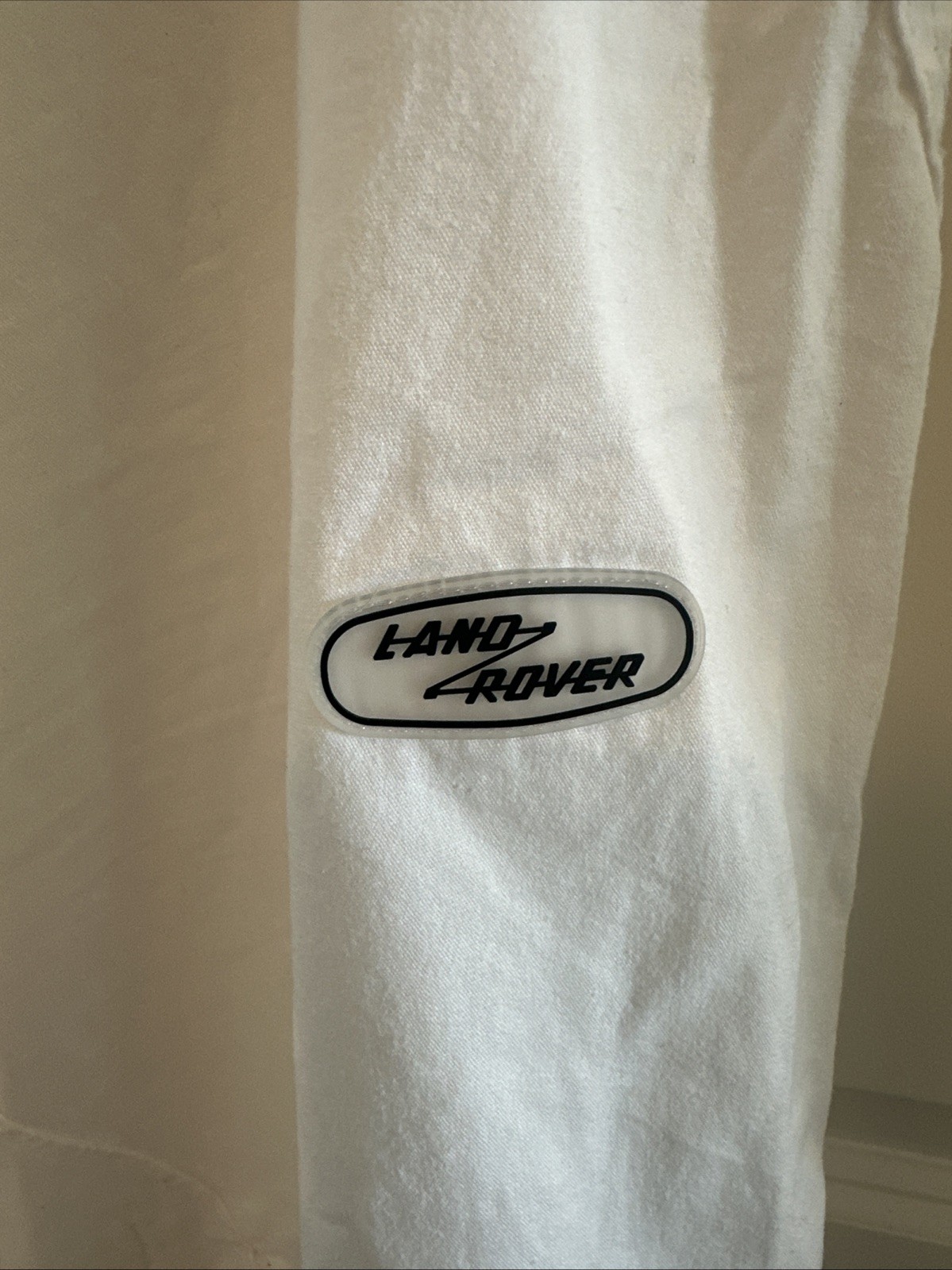 Pac Sun White Land Rover Parachute Pants Size L