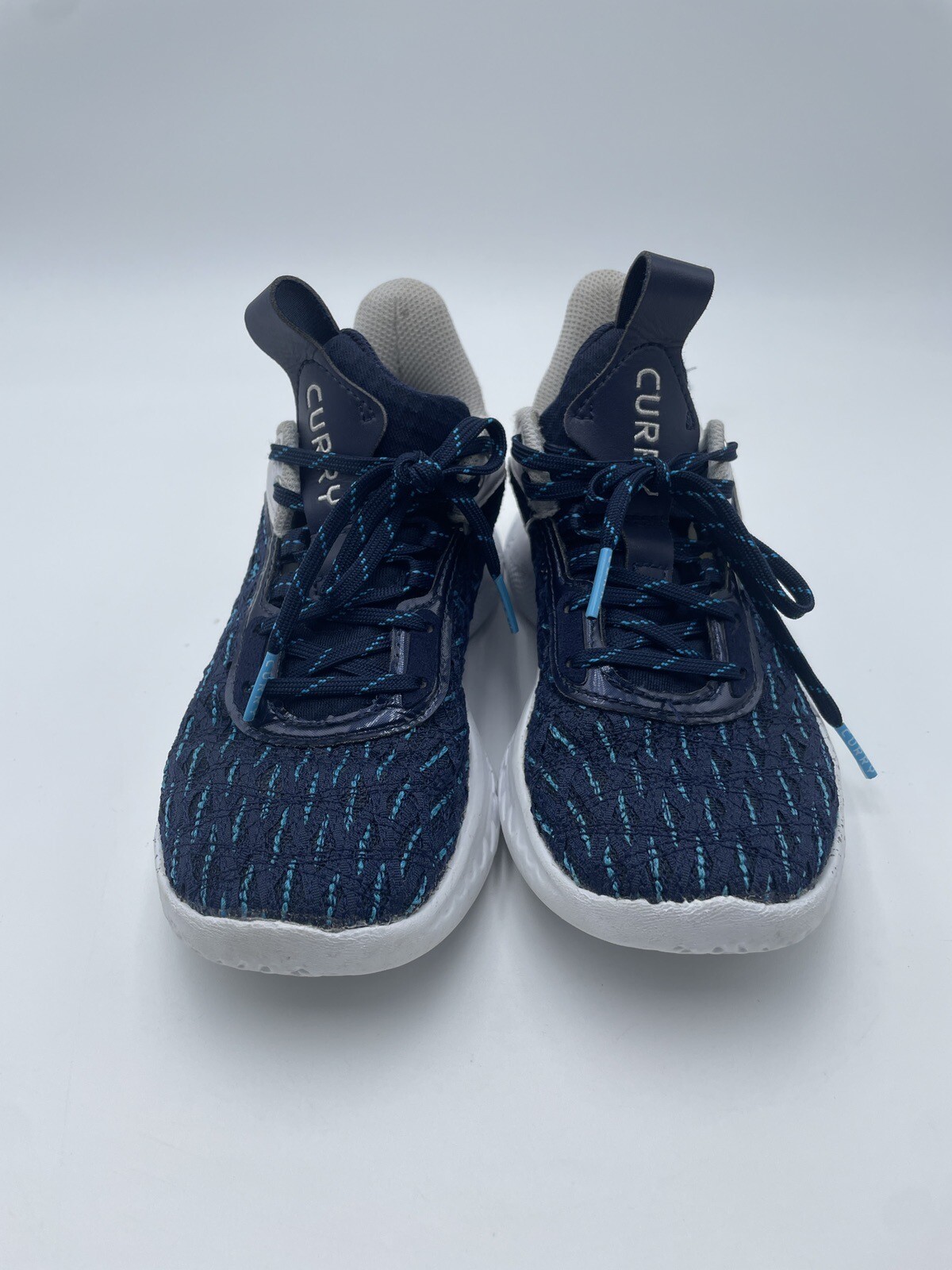 Under Armour Stephen Curry Flow 9 Team Shoes Women’s Size 5 Navy Blue