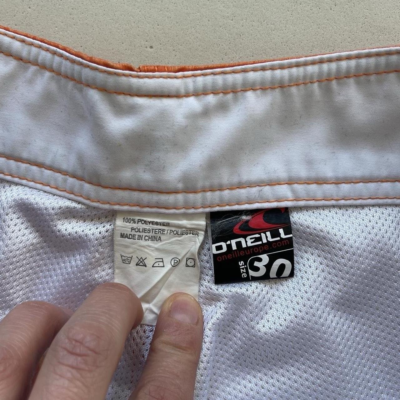 O’Neill Board Shorts 30W Side Lower Zip-able Pocket Wax Card Scraper Swimming
