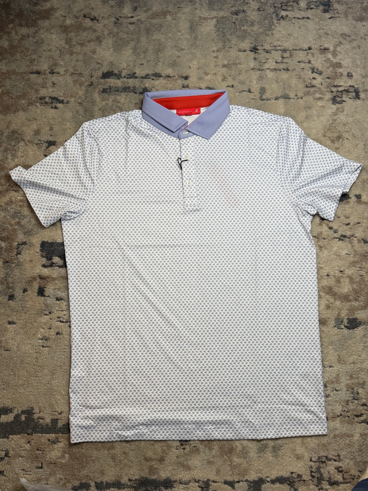 Redvanly Jarvis Polo Color – Cosmic Sky – Size Large – NWT