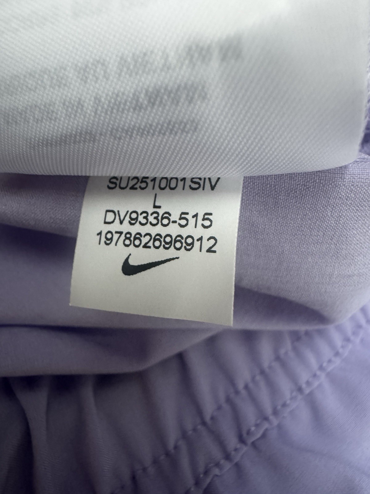 Nike Dri-Fit Unlimited Purple 5” Unlined Versatile Shorts DV9336-515 Men’s Large