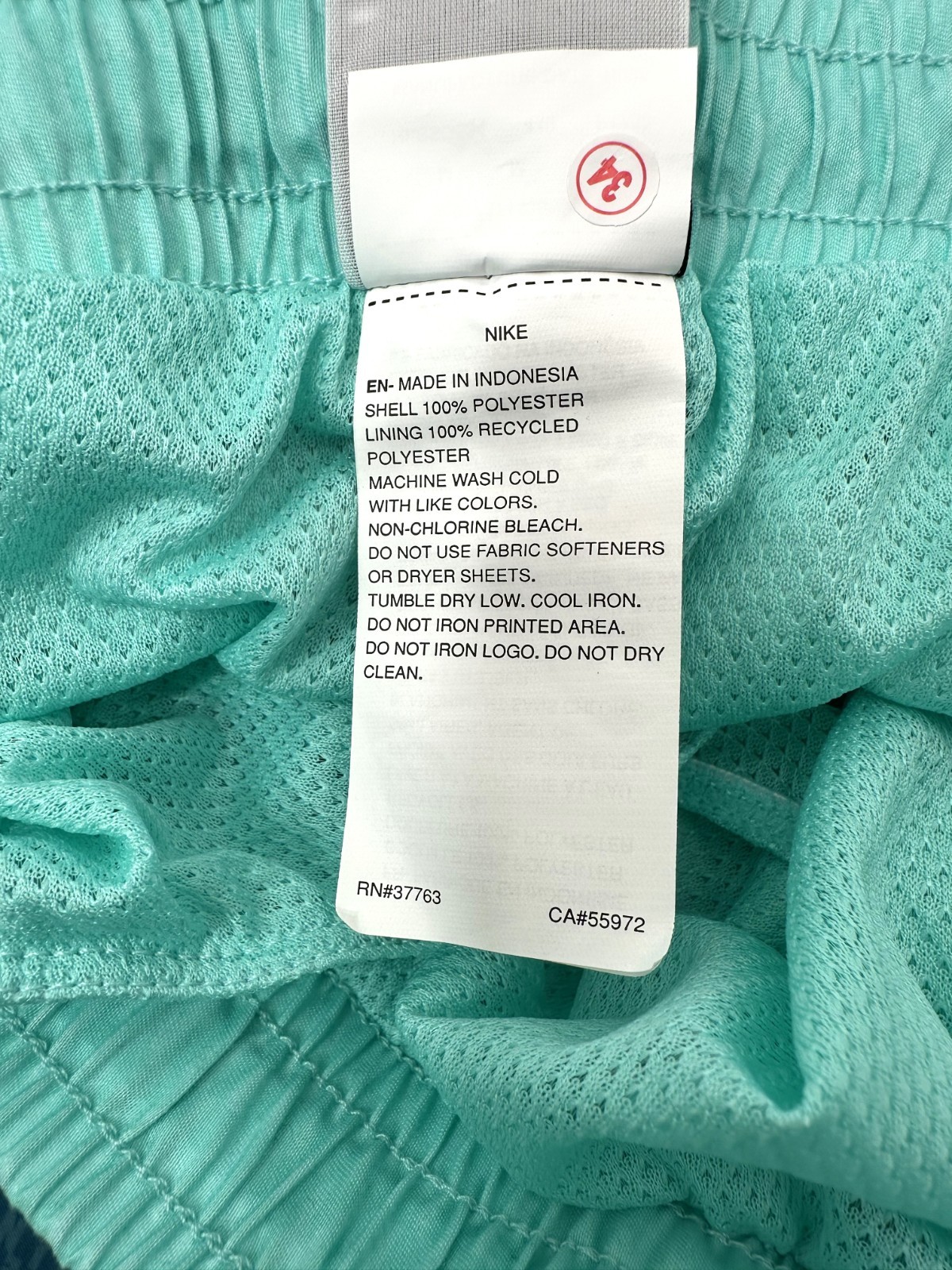 $60 Nike Men’s Ombre Brief Lined Swim Trunks-NESSG534448-Green Abyss-Medium-New