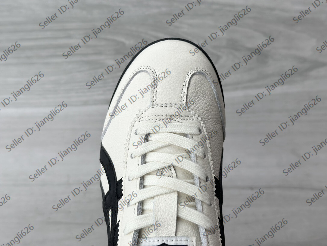 NEW Onitsuka Tiger Mexico 66 Classic Unisex Shoes Birch/Black Vintage Sneakers