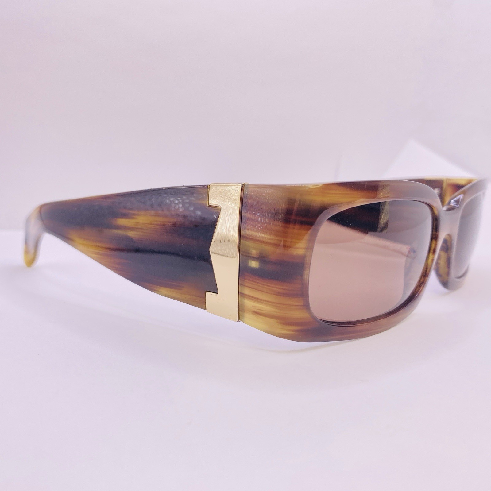 Max Mara Sunglasses Frames MM 699/S 2CM 54 [] 18 125 MM Gradient Brown Gold