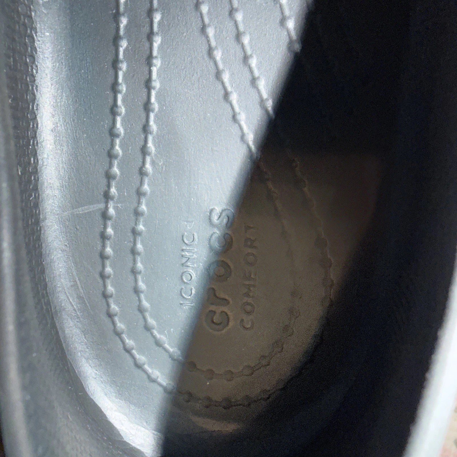 CROCS At Work Shoes Iconic Comfort Ballet Flats Matte Black Women’s Size 8