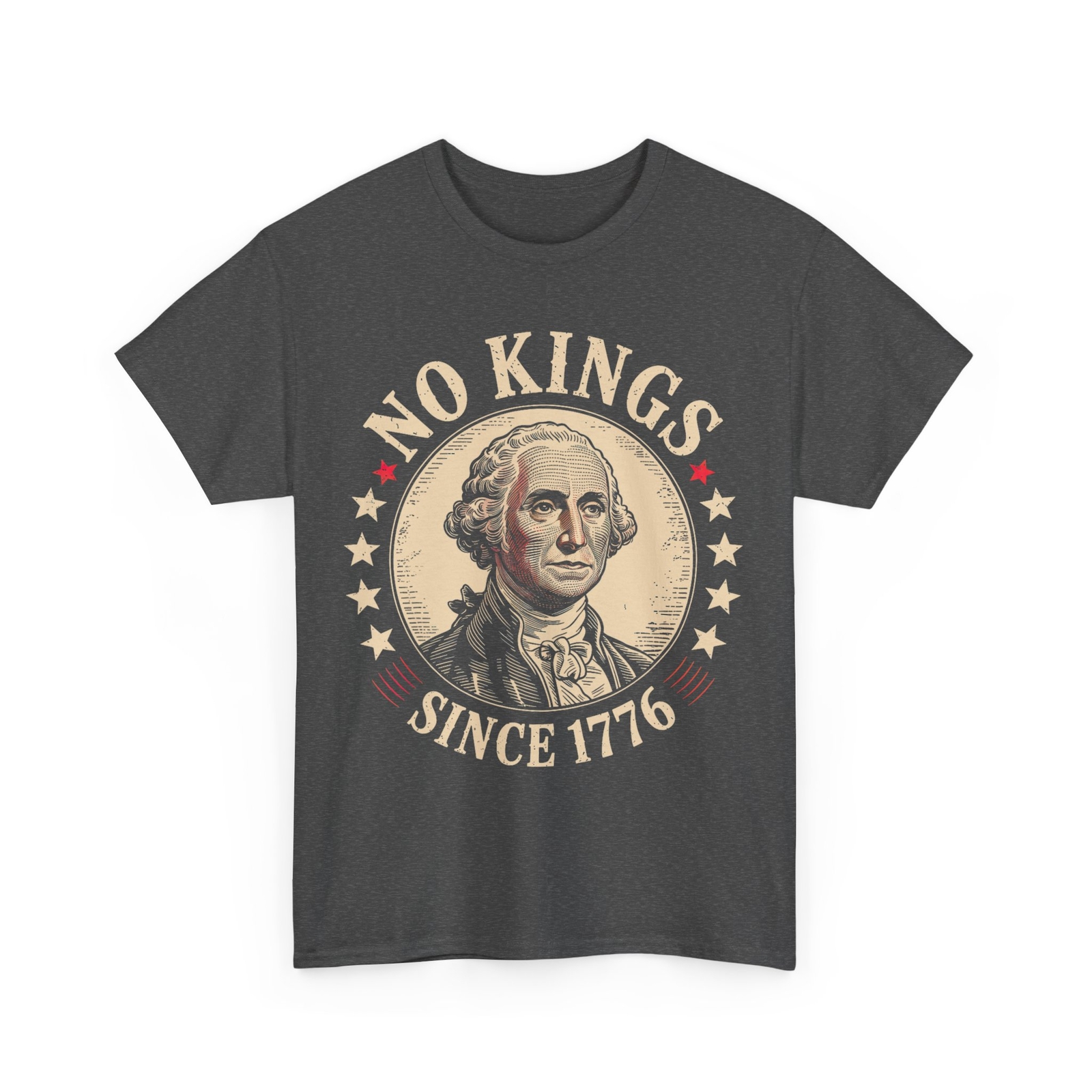 No Kings In America 1776 Shirt, No Kings Women Men T-Shirt