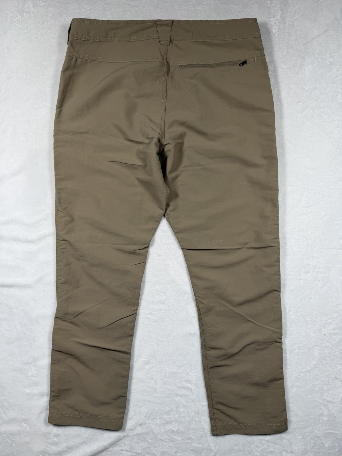 The North Face Pants Nylon Poly Hiking Outdoor Mens 34 X 29 Beige Khaki