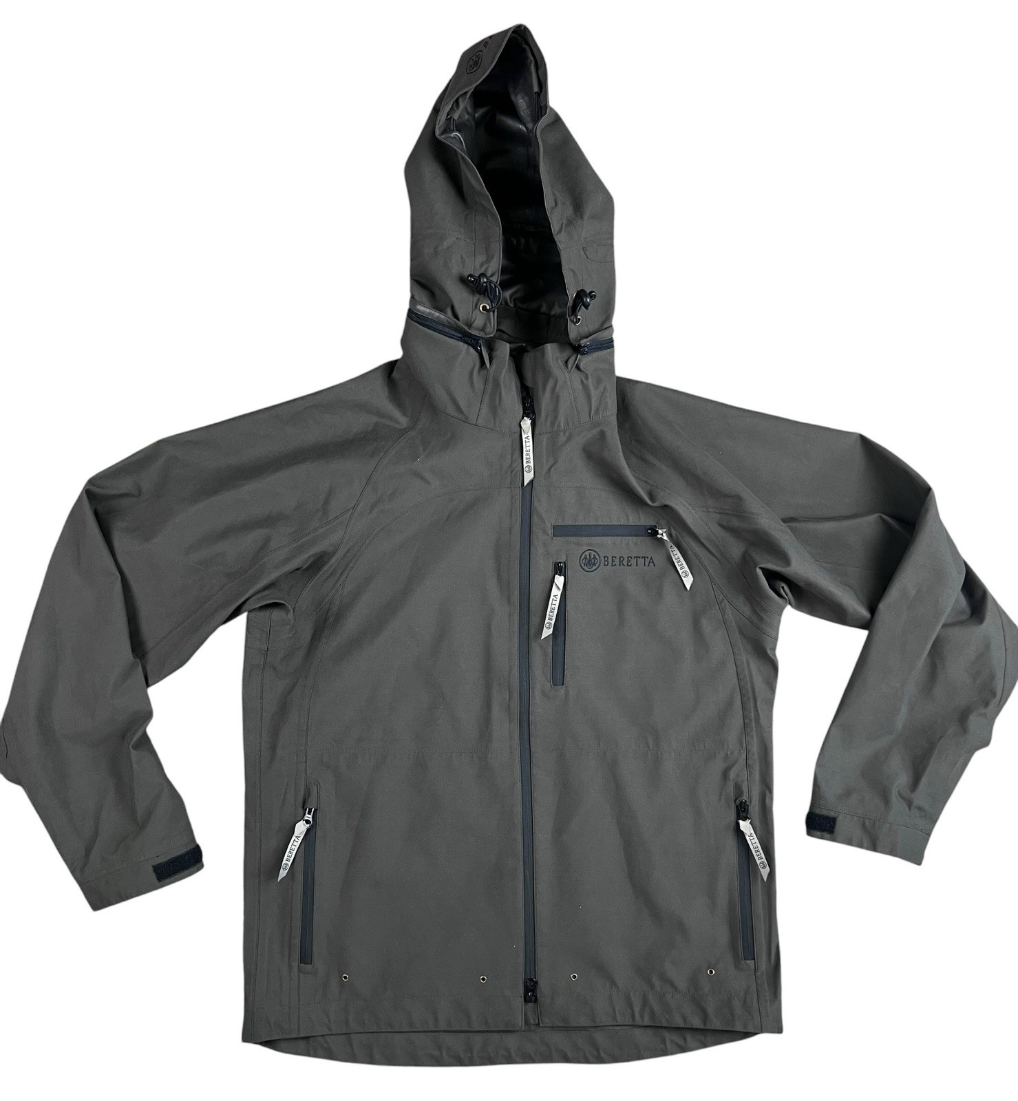 Beretta Gore-Tex Shell Jacket Men’s Large Paclite Olive Waterproof Hooded