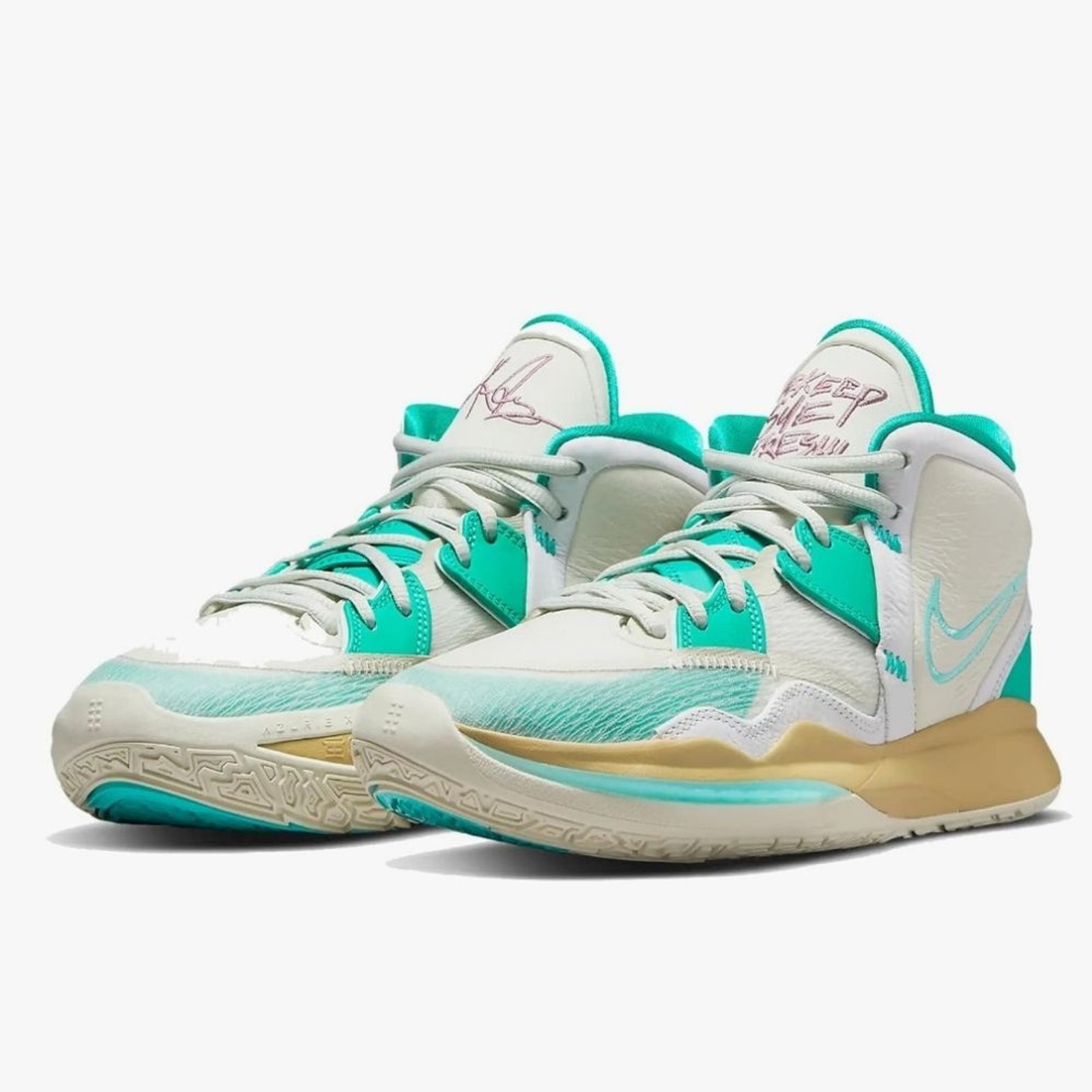 Nike Men’s Sue Bird X Kyrie Infinity Golden Tribute Basketball Shoes Sneakers, 9