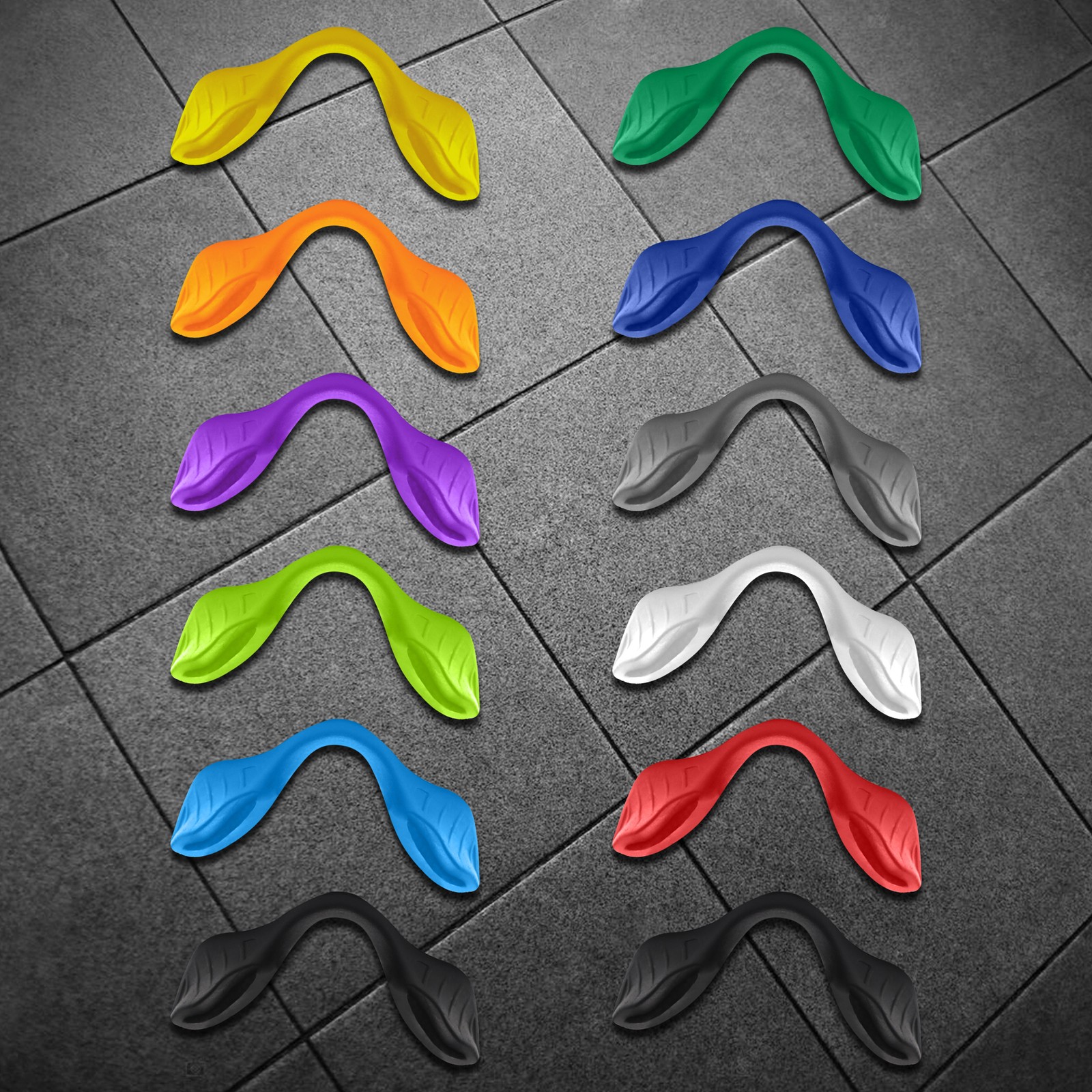 Silicon Earsocks+Nose Pads Rubber Kits for-Oakley Radar Series Options