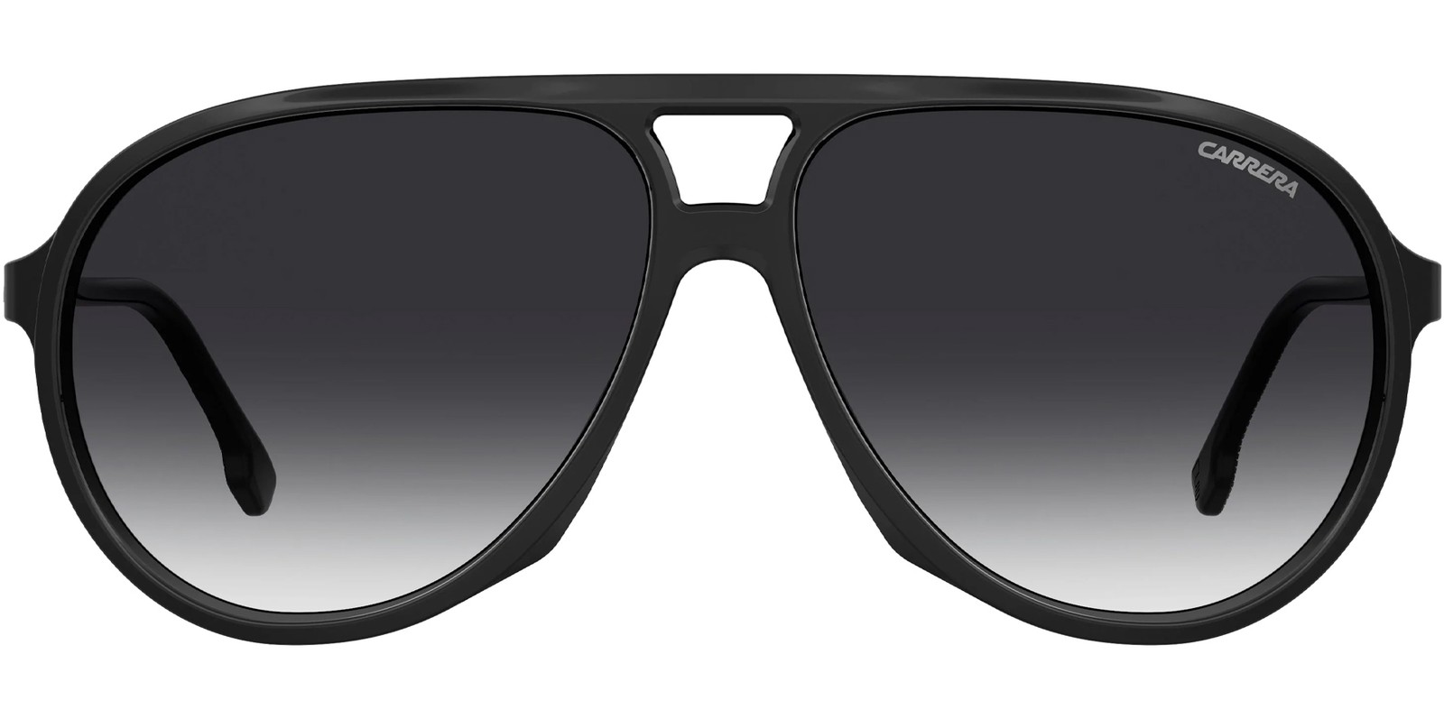 Carrera Men’s Black Aviator Sunglasses w/ Gradient Lens – CA237S-0807-9O