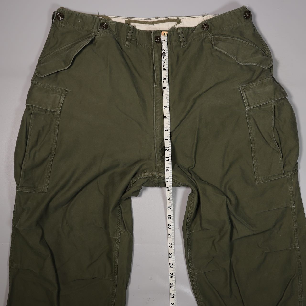 VTG 1952 US Army M51 Field Shell Trousers Korean War Fulton Cargo Pants 40×29