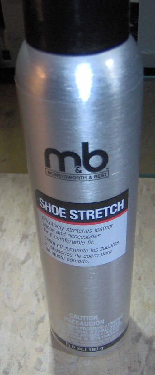 Moneysworth & Best SHOE STRETCH SPRAY-Stretches Shoes & Boots-Bigger 5.9oz/168g