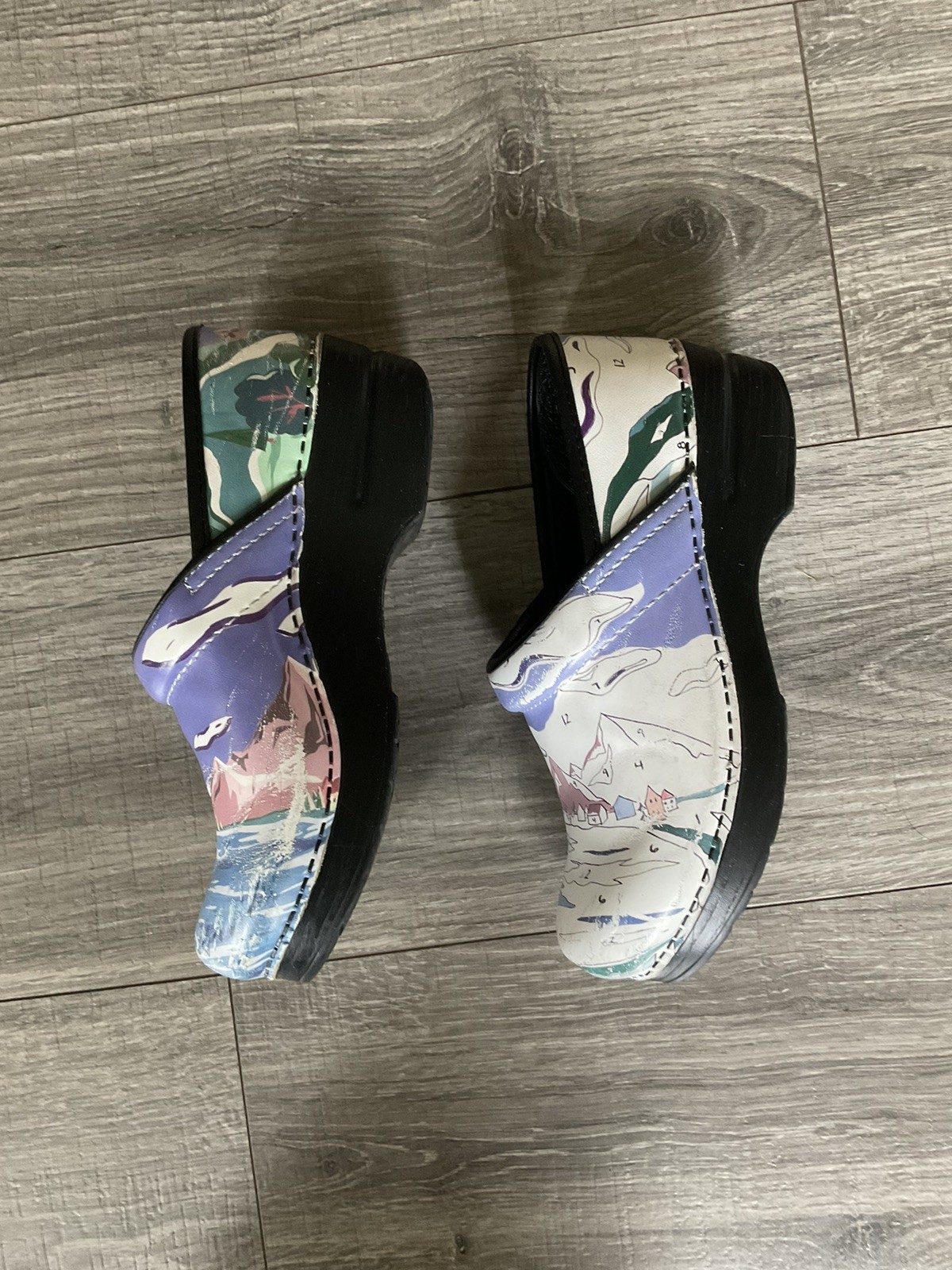 Dansko Professional Clogs Size 37 Us 7 Paint By Number