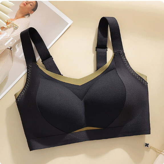 Women Bras Full coverage Solid Wireless Seamless thin Plus Size Underwear 27691