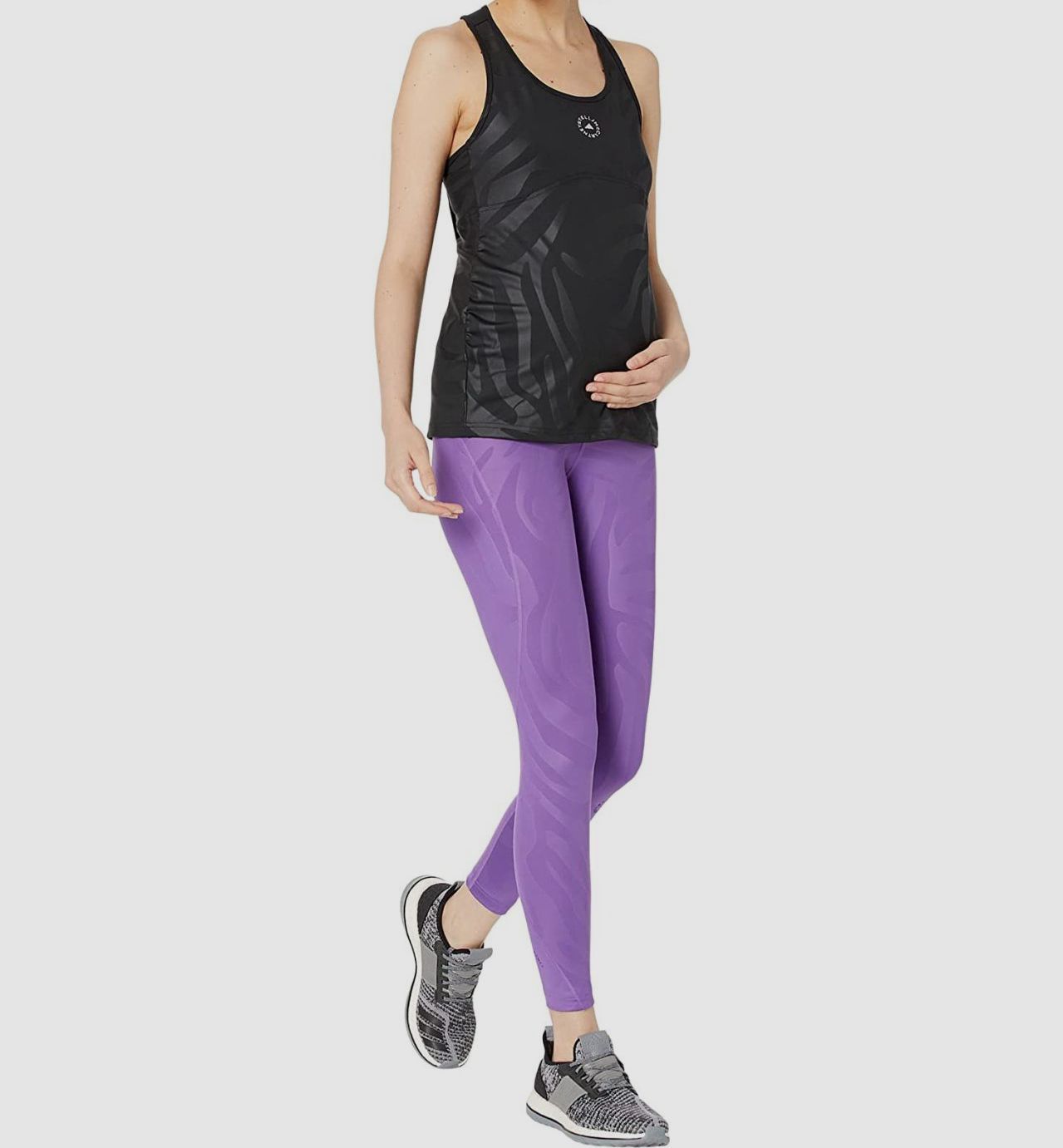 $85 Adidas by Stella McCartney Women’s Black Maternity Tank Top Size XS