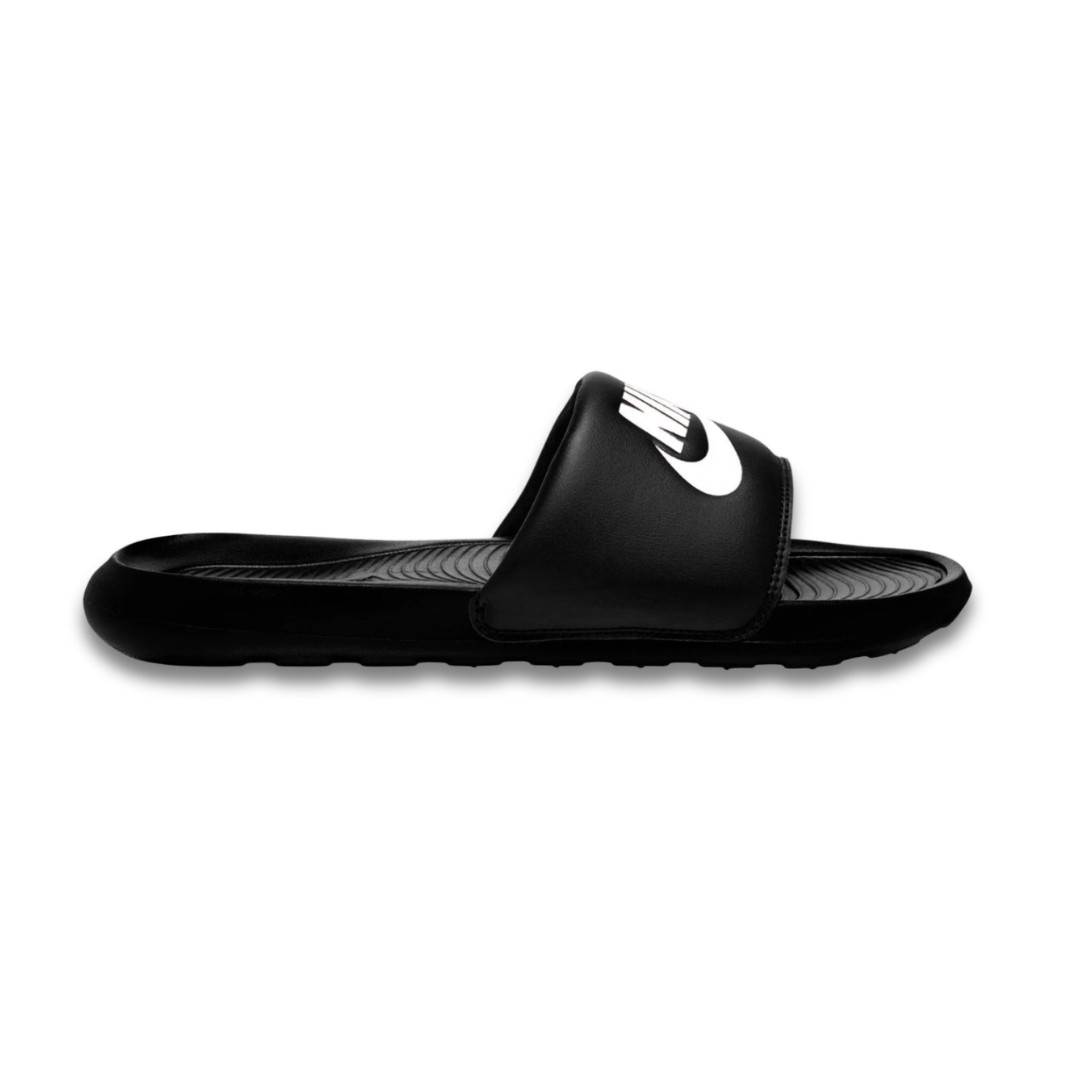 Men’s Nike Victori One Benassi Slide Sandals Black NEW Slip On