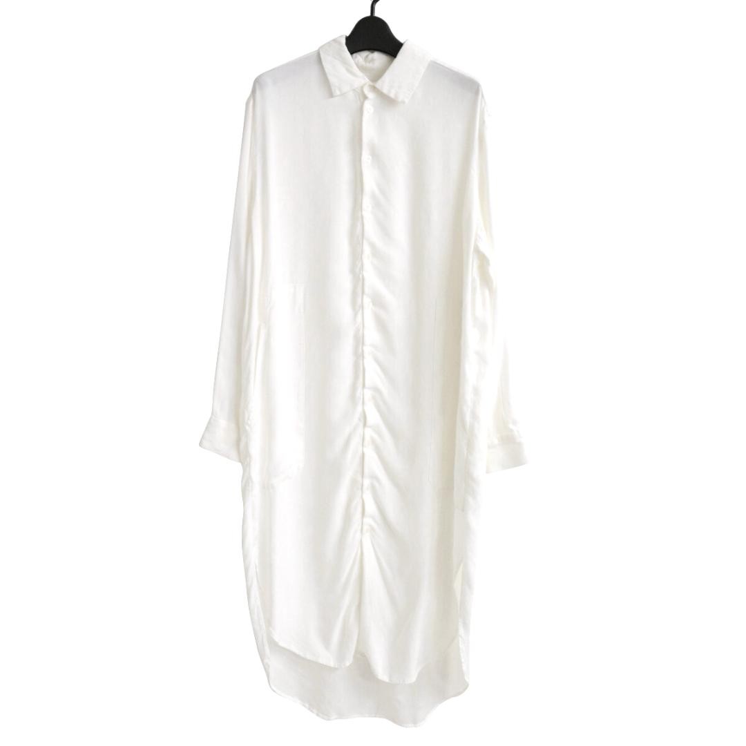 KALLMEYER 22AW Long Shirtdress XS White Minimalist Style