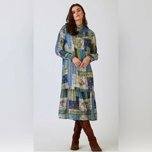 NWT DOUBLE D RANCH Elsa Dress Size X Small