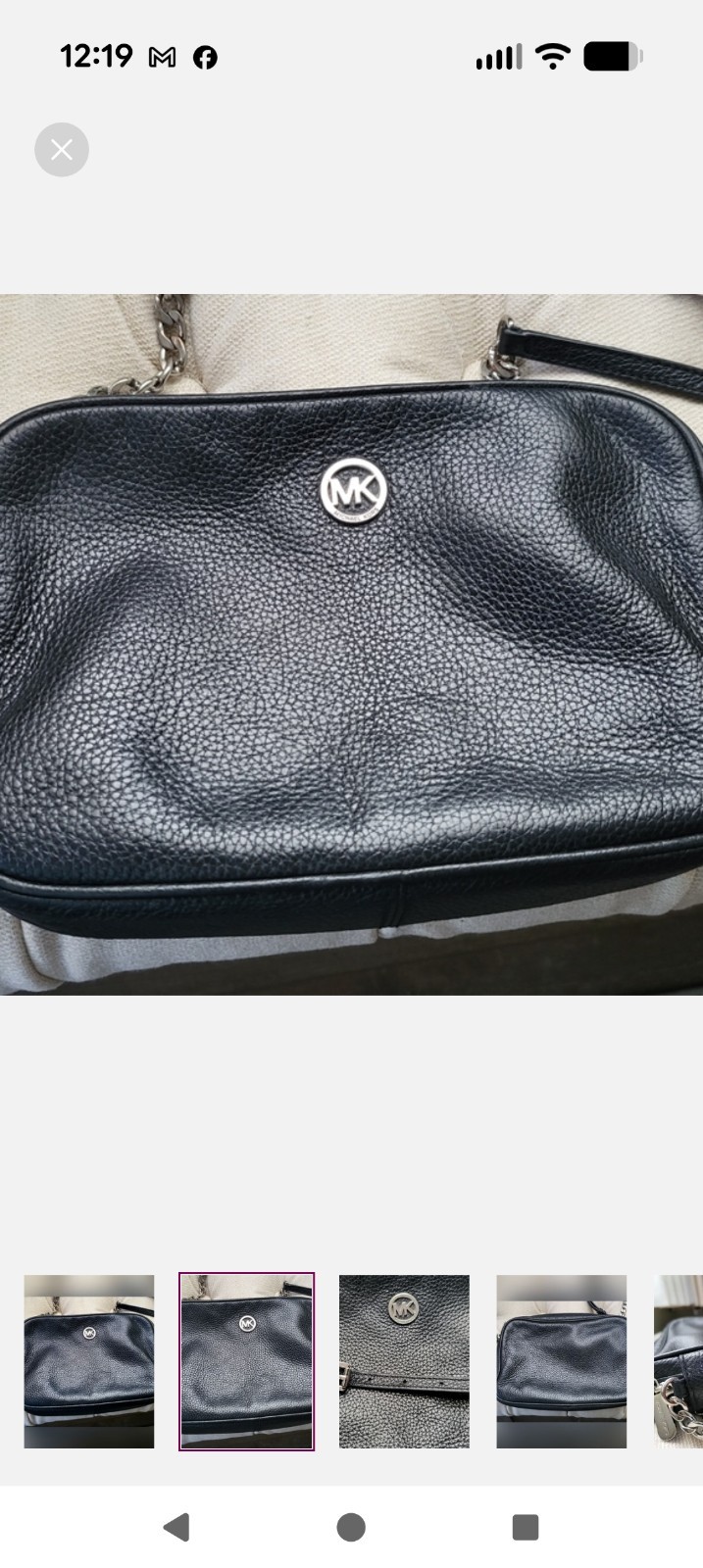 Michael Kors Black Crossbody Jet Set