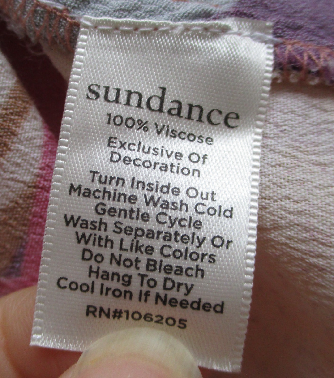 Sundance Paradiso Embroidered Long Kimono Coverup Patchwork Viscose XS/S Women
