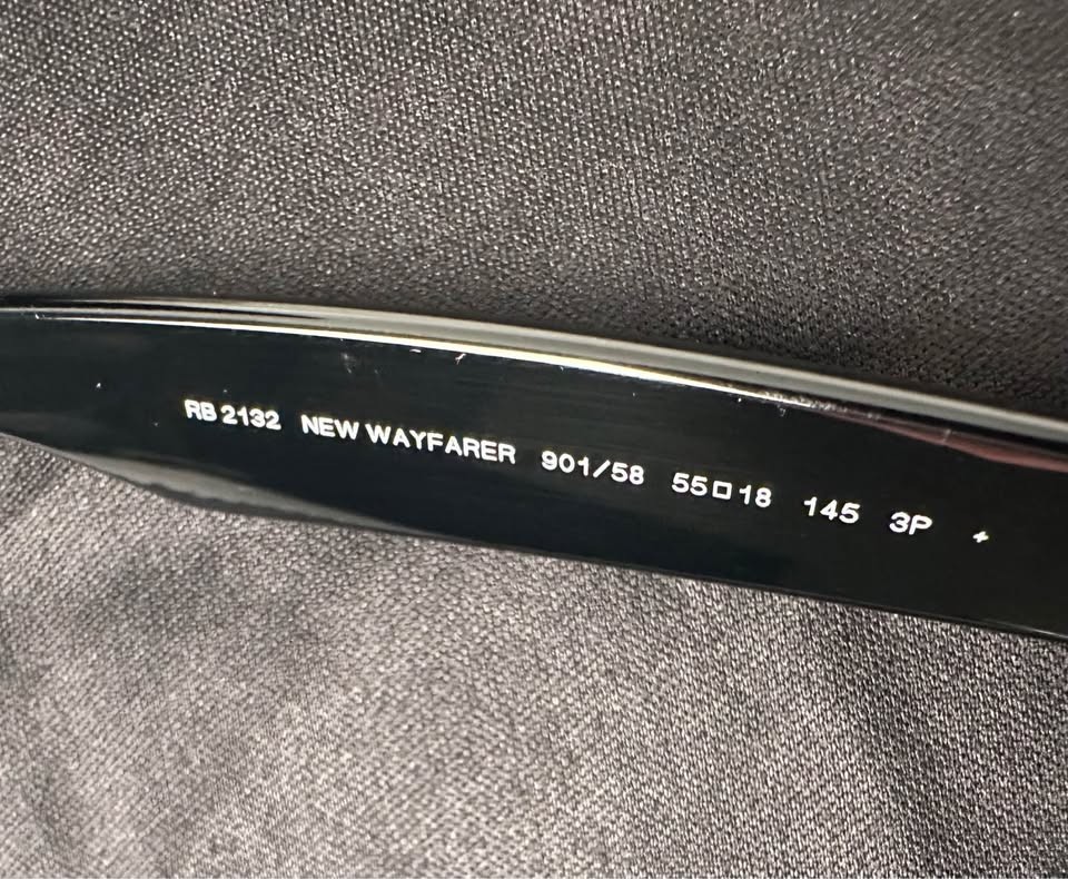 Ray-Ban RB 2132 New Wayfarer Polarized Sunglasses – Brand New Standard 52mm Size