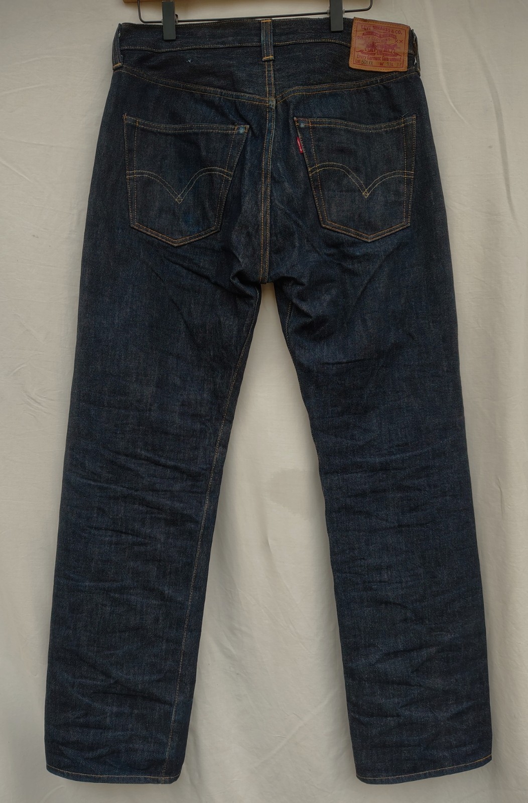 LEVI’S LVC BIG E MADE IN USA 501XX 1947 SELVEDGE RIGID JEANS Sz 32×30