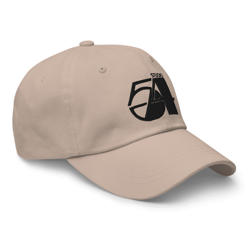 Studio 54 Logo Inspired Embroidered Adjustable Classic Dad Hat