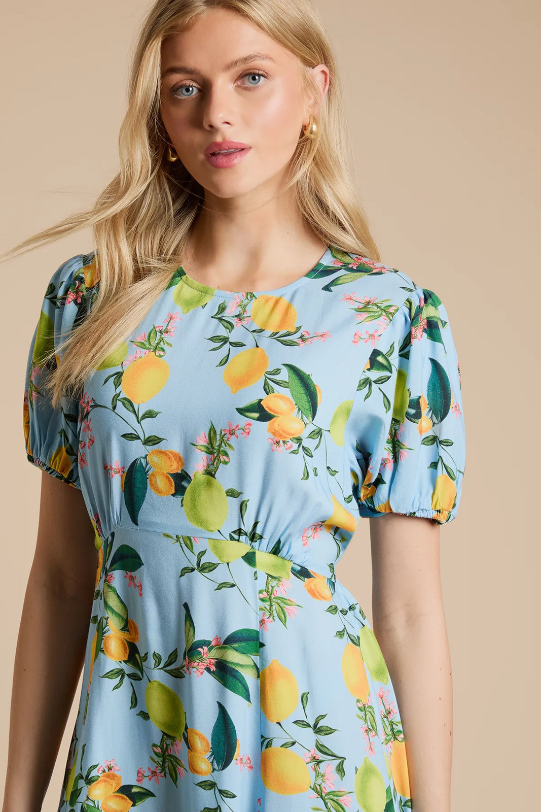 Dorothy Perkins Blue Midi Dress Womens Daywear Dresses
